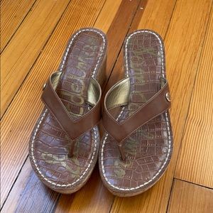 Sam Edelman platform sandals